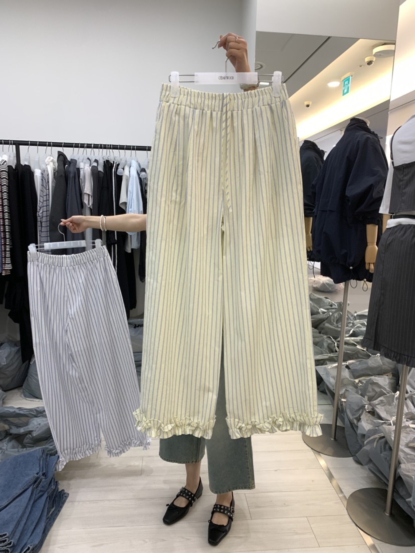 CEDARWOOD東大門實拍女裝新品26春夏職業人氣時尚熱賣休閑褲CEDAR WOOD休閑褲圖色1