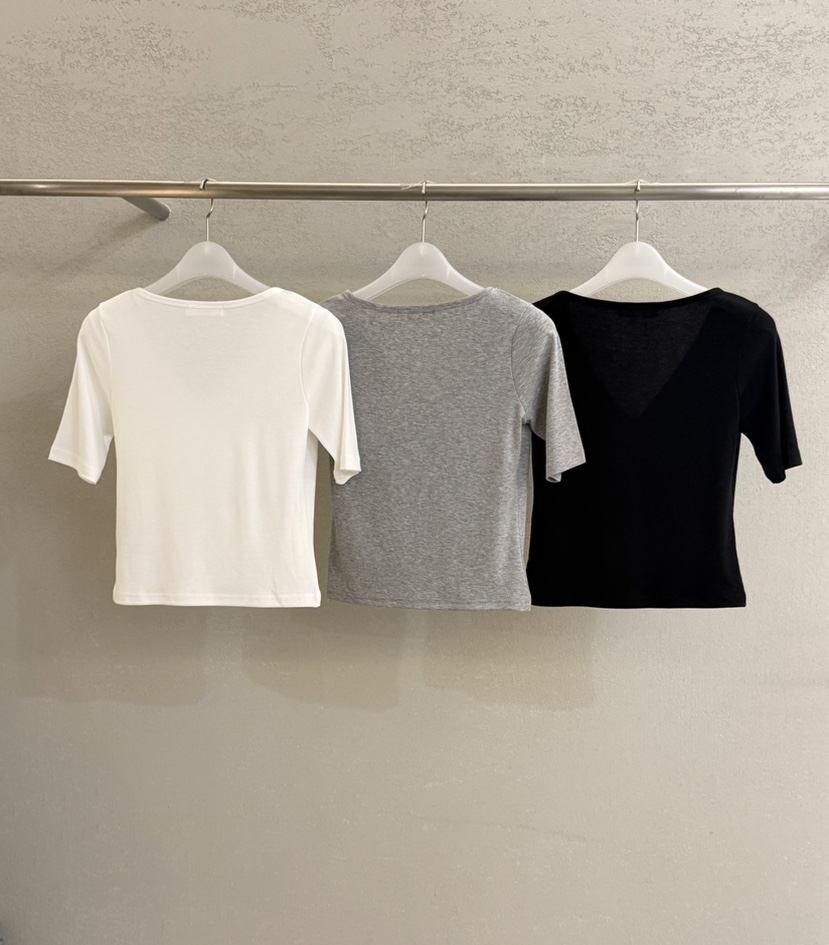 PLAYBUTTON-P東大門實拍女士新款職業熱賣真品26春夏T恤PLAYBUTTONT恤