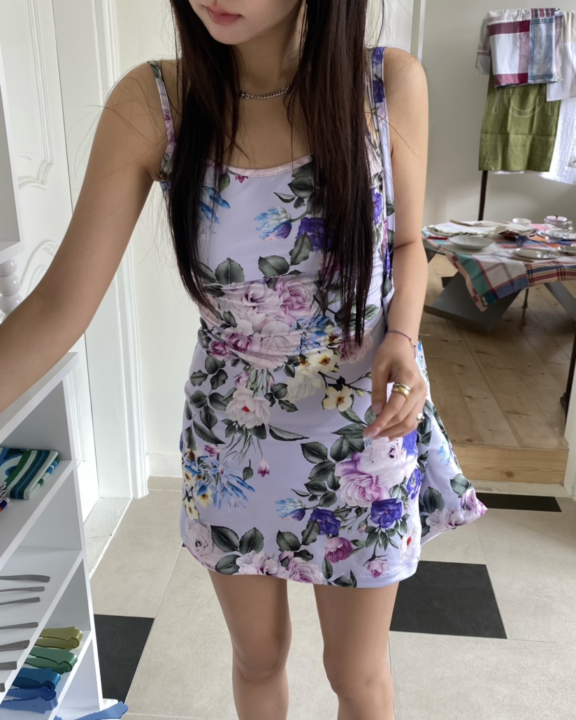 OUPPT韓國直郵女士新品推薦26春夏熱賣人氣休閑連衣裙不含包OUPPT連衣裙圖色1