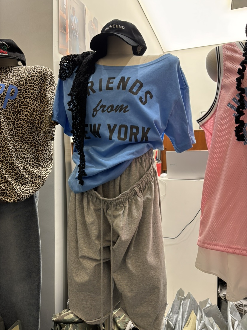 INTHEEND韓國代購女士新款推薦職業人氣休閑26春夏真品T恤INTHEENDT恤