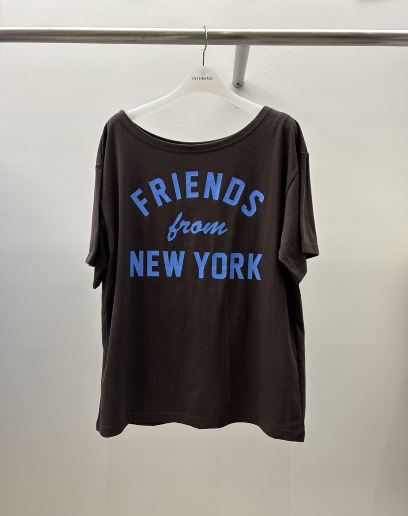 INTHEEND韓國代購女士新款推薦職業人氣休閑26春夏真品T恤INTHEENDT恤圖色2