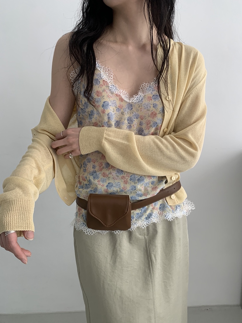 MURMUR東大門代購女裝新品26春夏休閑人氣職業真品吊帶背心MURMUR吊帶/背心