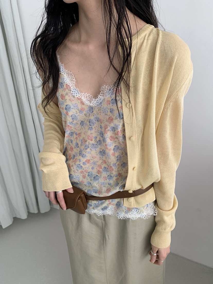 MURMUR東大門代購女裝新品26春夏休閑人氣職業真品吊帶背心MURMUR吊帶/背心