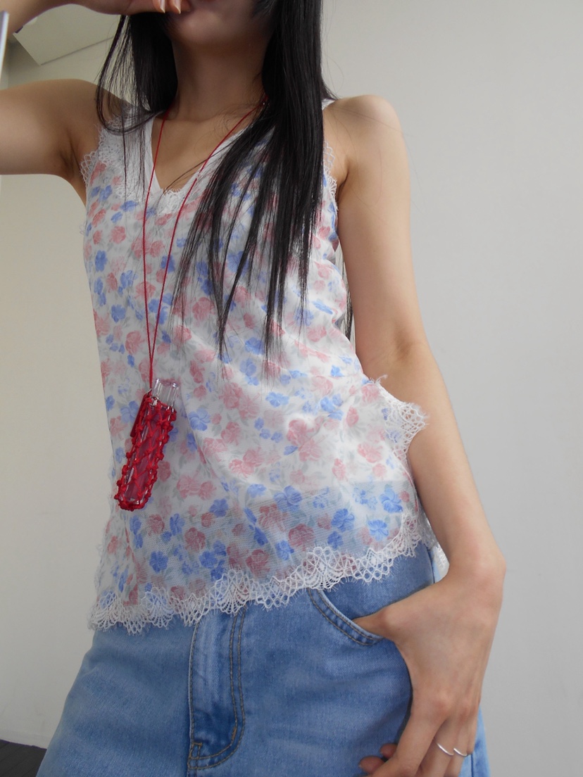 MURMUR東大門代購女裝新品26春夏休閑人氣職業真品吊帶背心MURMUR吊帶/背心