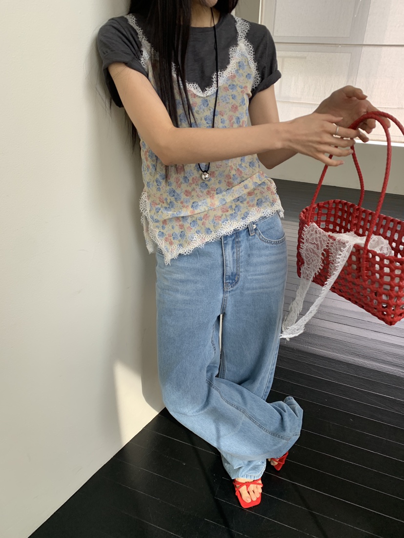 MURMUR東大門代購女裝新品26春夏休閑人氣職業真品吊帶背心MURMUR吊帶/背心