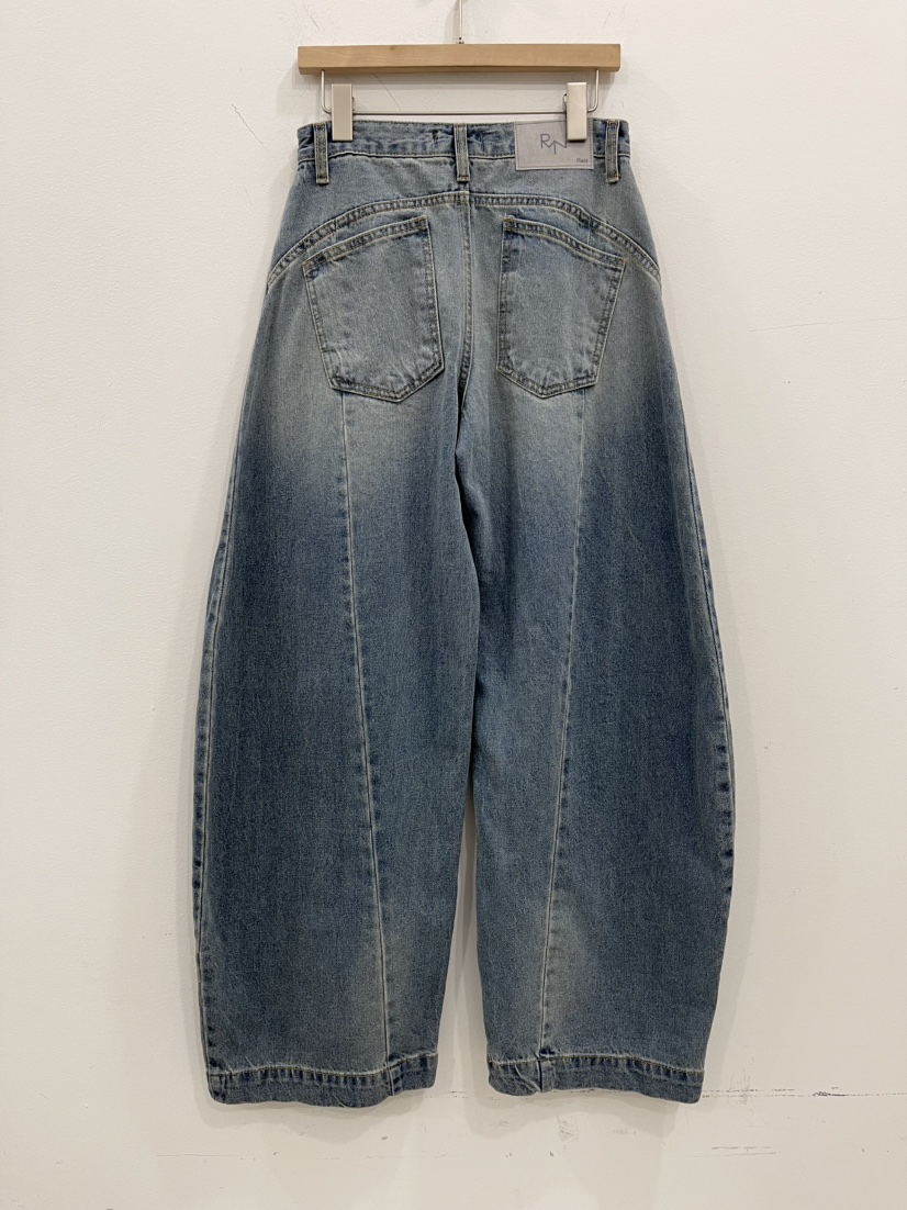 REIZ韓國代購女裝新款26春夏熱賣休閑人氣推薦真品牛仔褲REIZ牛仔褲