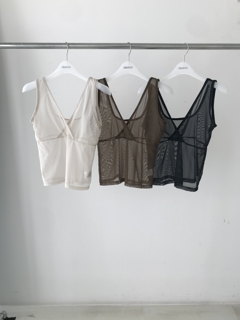 CEDARWOOD東大門實拍女士新品26春夏真品吊帶背心不含內搭CEDAR WOOD吊帶/背心