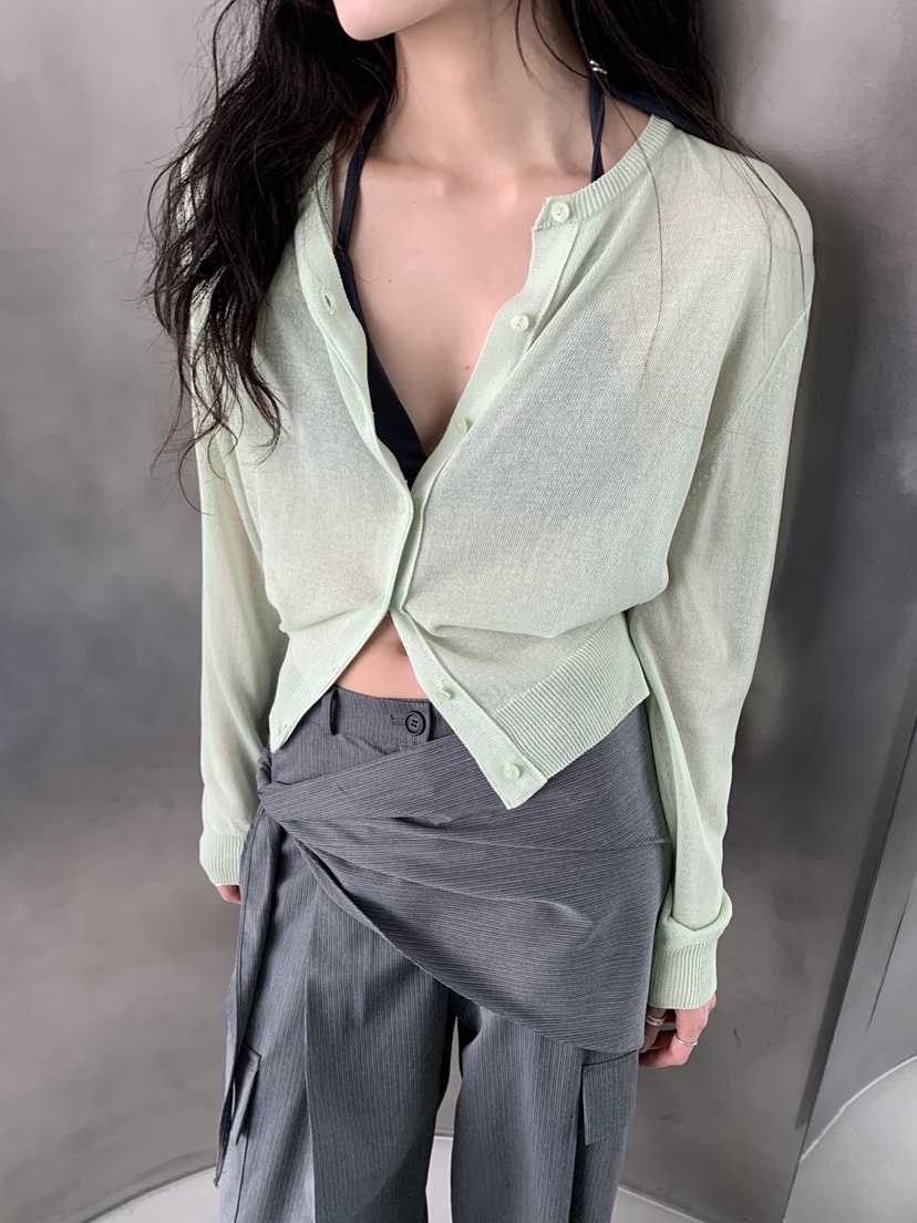 MURMUR東大門實拍女士新款休閑熱賣26春夏人氣職業針織衫MURMUR針織衫