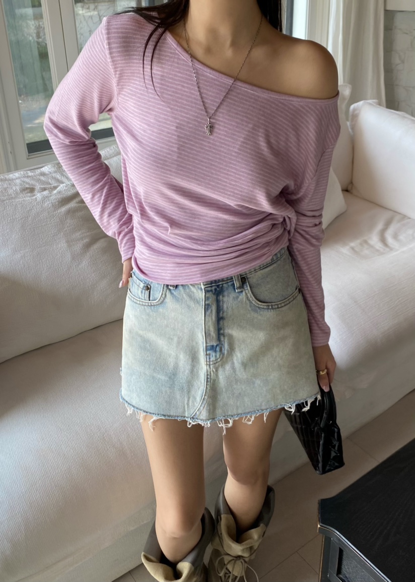 OUPPT韓國代購女士新款休閑人氣熱賣真品26春夏職業長袖T恤OUPPT長袖T恤圖色1