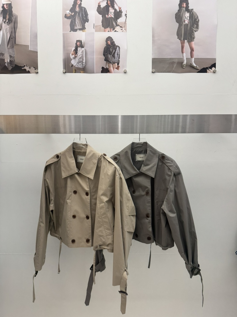 AMOOD東大門直郵女裝新款26春夏休閑熱賣時尚真品職業夾克AMOOD夾克