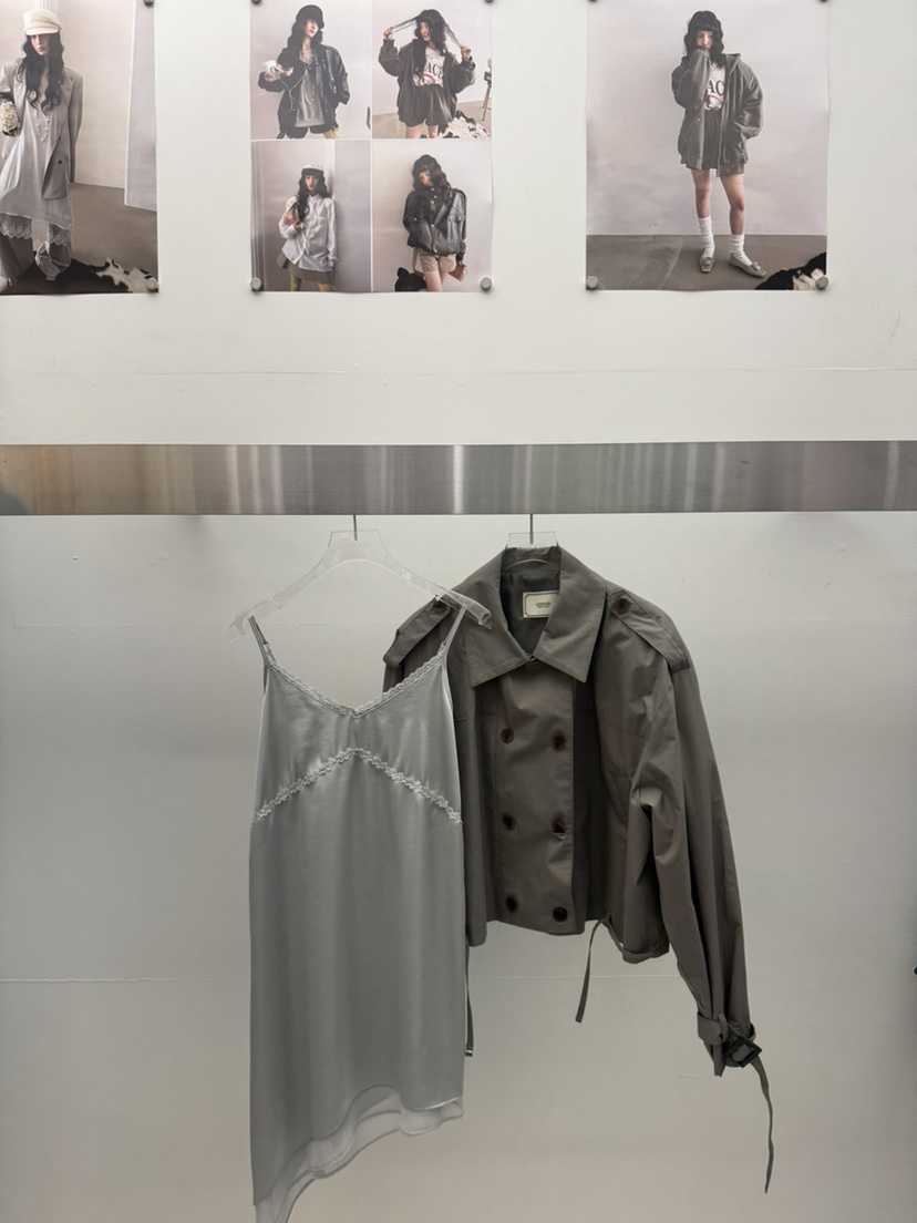 AMOOD東大門直郵女裝新款26春夏休閑熱賣時尚真品職業夾克AMOOD夾克