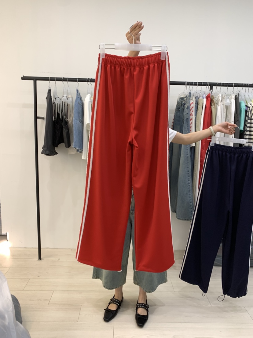 CEDARWOOD韓國直郵女士新品休閑職業26春夏時尚休閑褲蕾絲CEDAR WOOD休閑褲