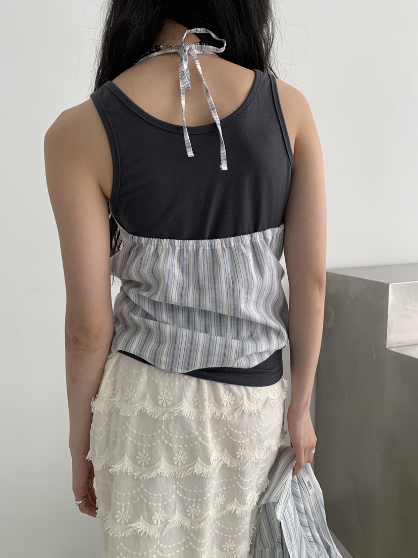 MURMUR東大門實拍女士新款真品推薦人氣休閑職業吊帶背心MURMUR吊帶/背心