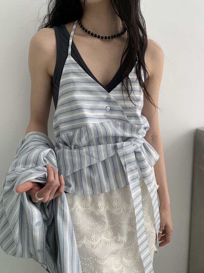 MURMUR東大門實拍女士新款真品推薦人氣休閑職業吊帶背心MURMUR吊帶/背心