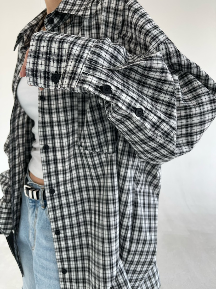 REIZ東大門實拍女士新品真品職業人氣襯衫蕾絲衫格子褶裥REIZ襯衫/蕾絲衫