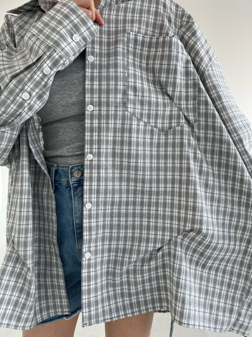 REIZ東大門實拍女士新品真品職業人氣襯衫蕾絲衫格子褶裥REIZ襯衫/蕾絲衫