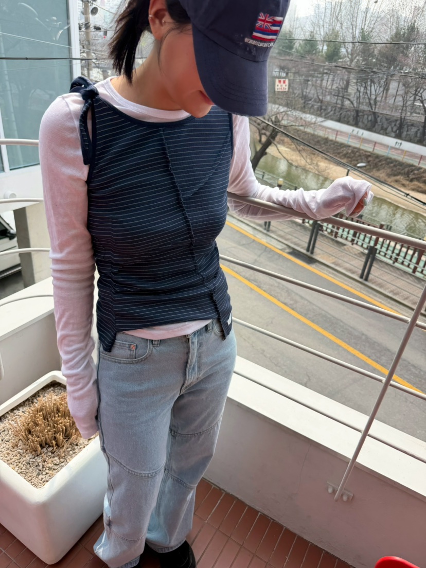 GLITTER韓國直郵女裝新款休閑推薦真品職業人氣時尚吊帶背心GLITTER吊帶/背心