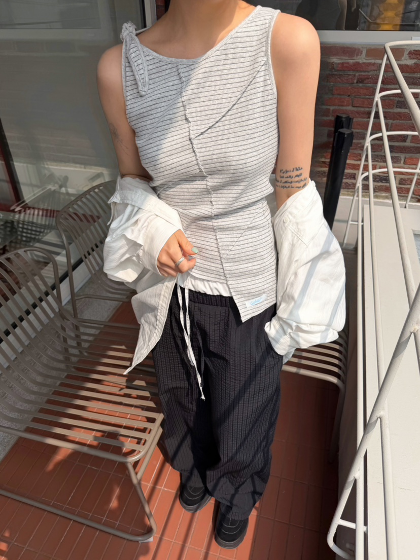 GLITTER韓國直郵女裝新款休閑推薦真品職業人氣時尚吊帶背心GLITTER吊帶/背心