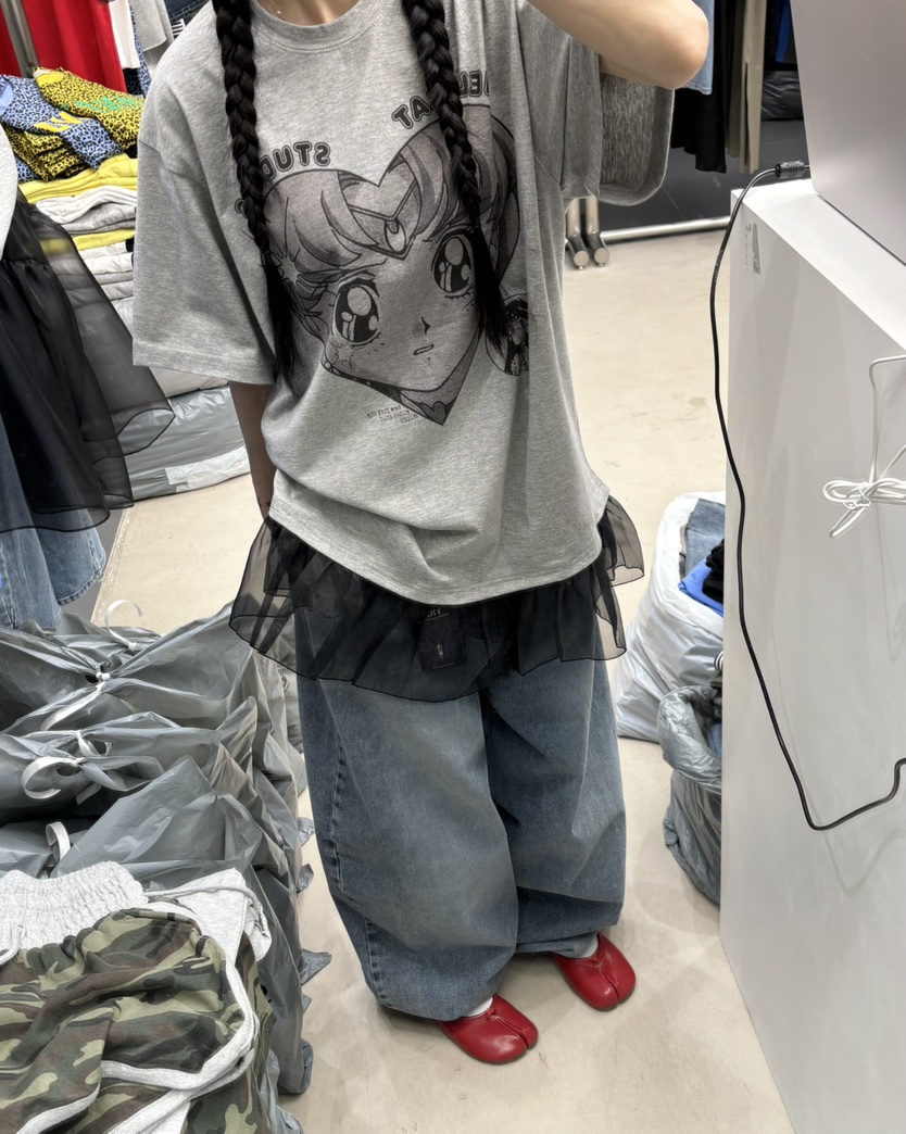 INTHEEND韓國代購女士新款休閑真品26春夏時尚職業熱賣T恤INTHEENDT恤