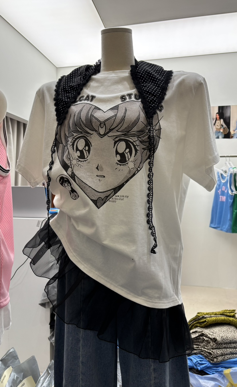 INTHEEND韓國代購女士新款休閑真品26春夏時尚職業熱賣T恤INTHEENDT恤