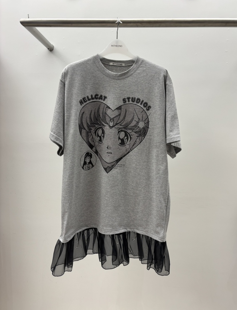 INTHEEND韓國代購女士新款休閑真品26春夏時尚職業熱賣T恤INTHEENDT恤圖色3