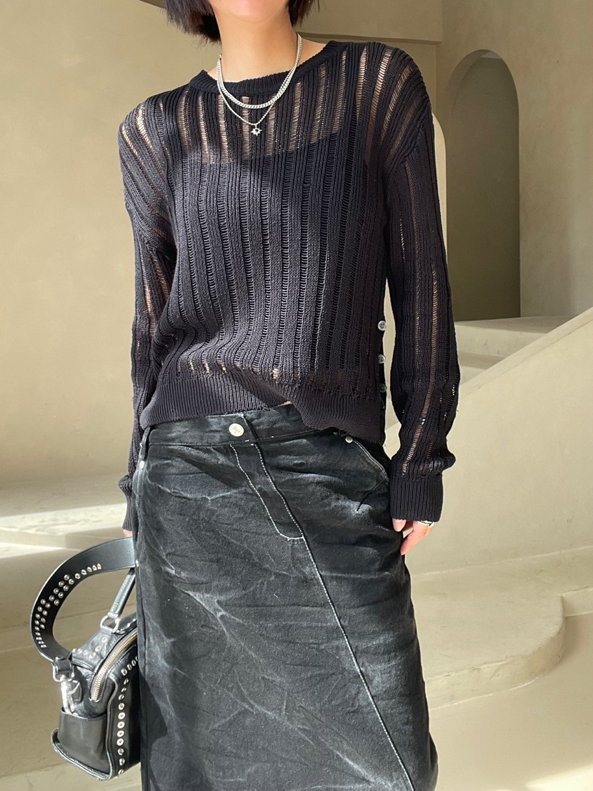 REIZ東大門直郵女士新款職業休閑時尚推薦真品人氣針織衫REIZ針織衫