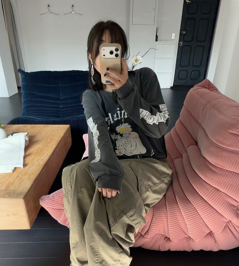 DE VENTI韓國直郵女士新品時尚休閑26春夏熱賣推薦長袖T恤DE VENTI長袖T恤