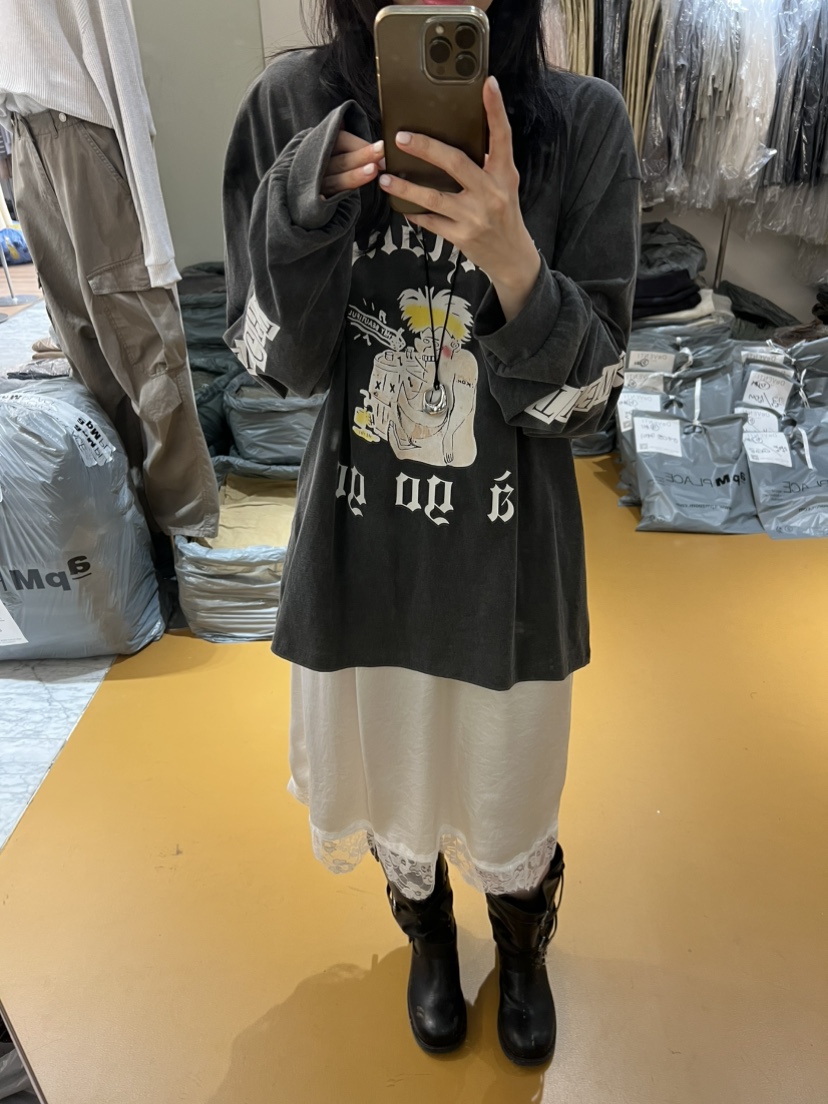 DE VENTI韓國直郵女士新品時尚休閑26春夏熱賣推薦長袖T恤DE VENTI長袖T恤