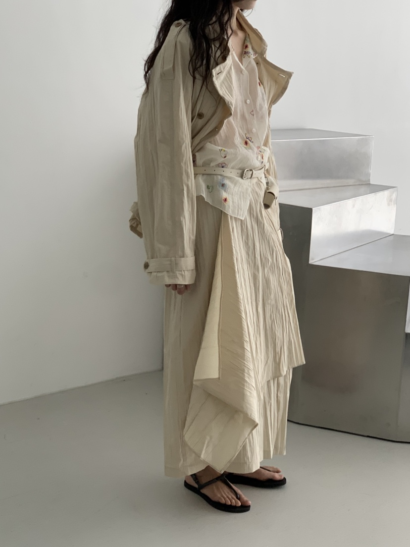 MURMUR東大門實拍女士新品熱賣推薦人氣職業26春夏長裙金屬絲MURMUR長裙