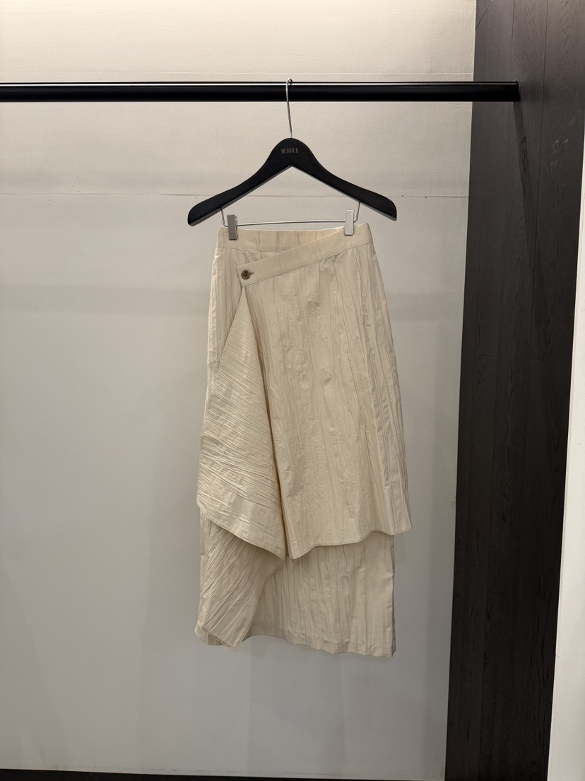 MURMUR東大門實拍女士新品熱賣推薦人氣職業26春夏長裙金屬絲MURMUR長裙圖色2