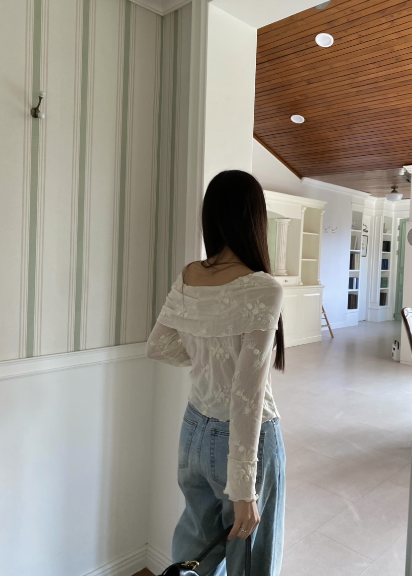 OUPPT韓國代購女裝新款26春夏真品人氣熱賣職業時尚長袖T恤OUPPT長袖T恤