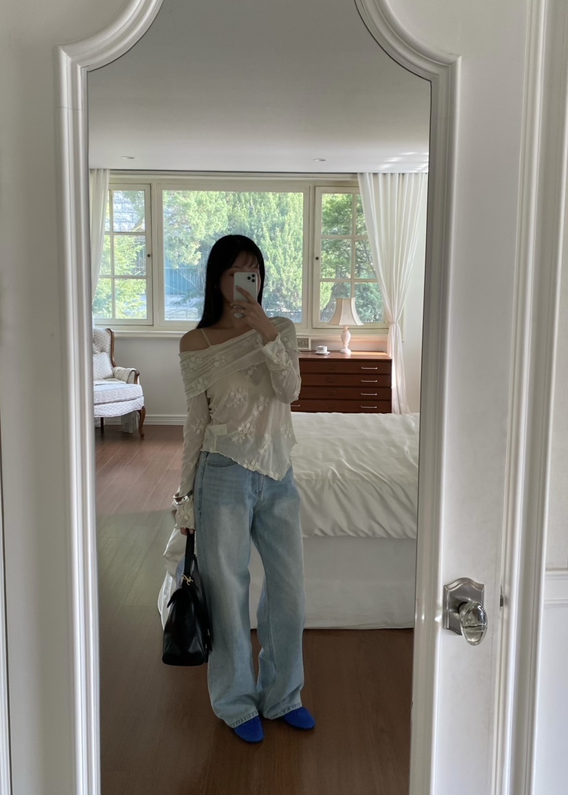 OUPPT韓國代購女裝新款26春夏真品人氣熱賣職業時尚長袖T恤OUPPT長袖T恤