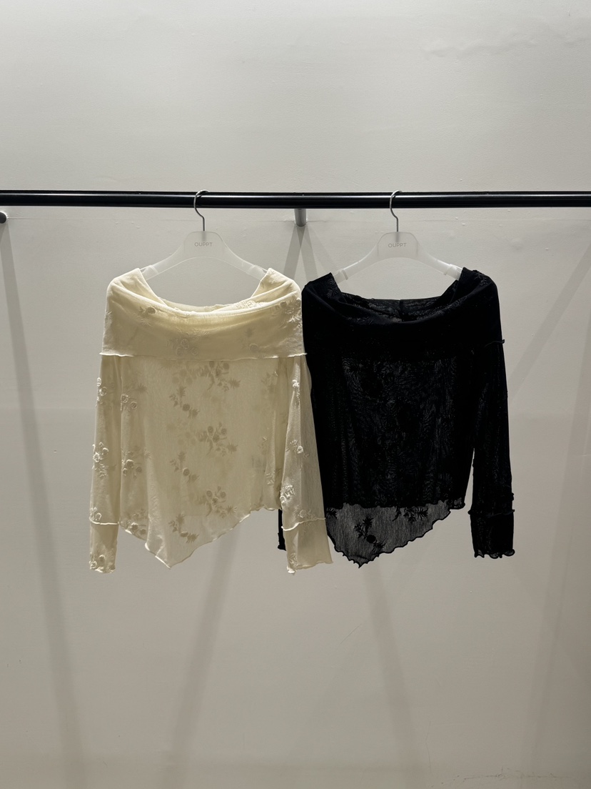 OUPPT韓國代購女裝新款26春夏真品人氣熱賣職業時尚長袖T恤OUPPT長袖T恤