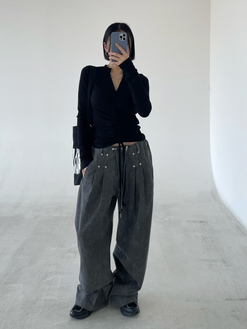 REIZ東大門代購女士新款職業真品人氣推薦時尚休閑休閑褲REIZ休閑褲