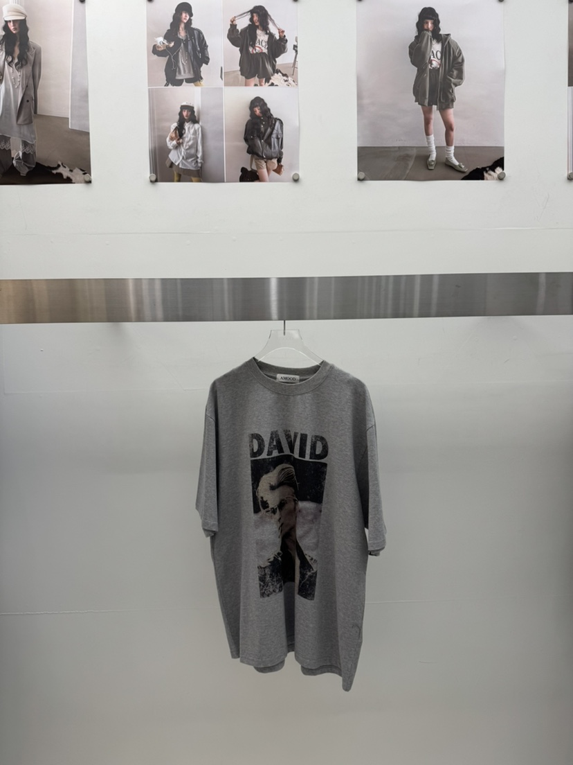 AMOOD東大門代購女士新款推薦人氣休閑熱賣時尚職業26春夏T恤AMOODT恤圖色2