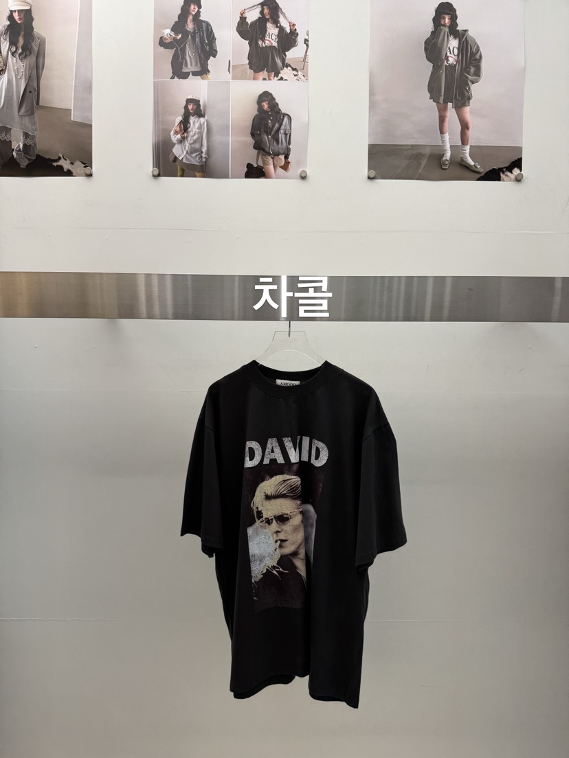 AMOOD東大門代購女士新款推薦人氣休閑熱賣時尚職業26春夏T恤AMOODT恤圖色3木炭色