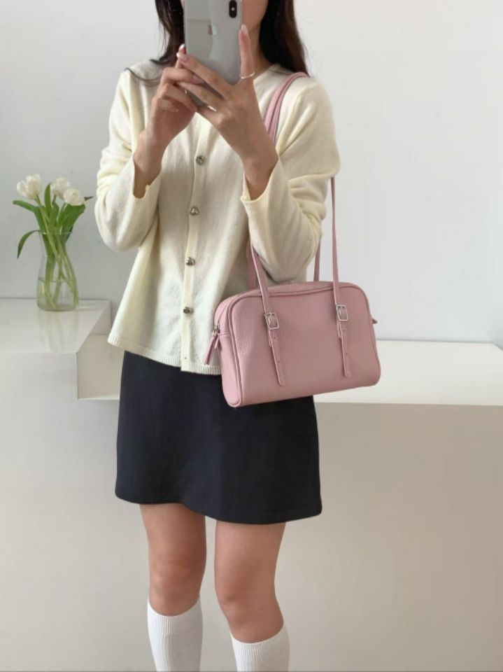 TROUVAILLE東大門直郵女裝新品休閑職業時尚推薦單肩斜跨包TROUVAILLE單肩/斜跨包