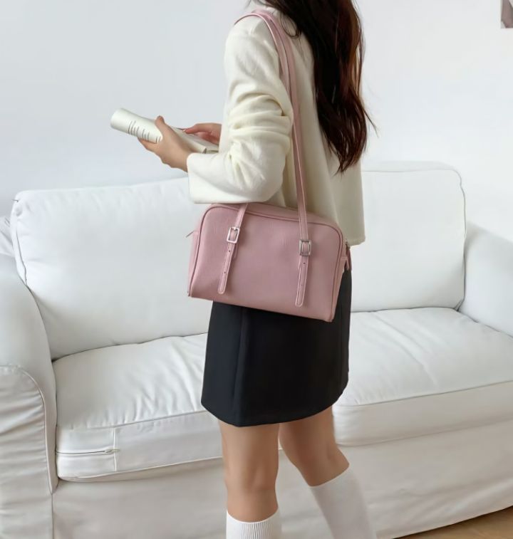 TROUVAILLE東大門直郵女裝新品休閑職業時尚推薦單肩斜跨包TROUVAILLE單肩/斜跨包