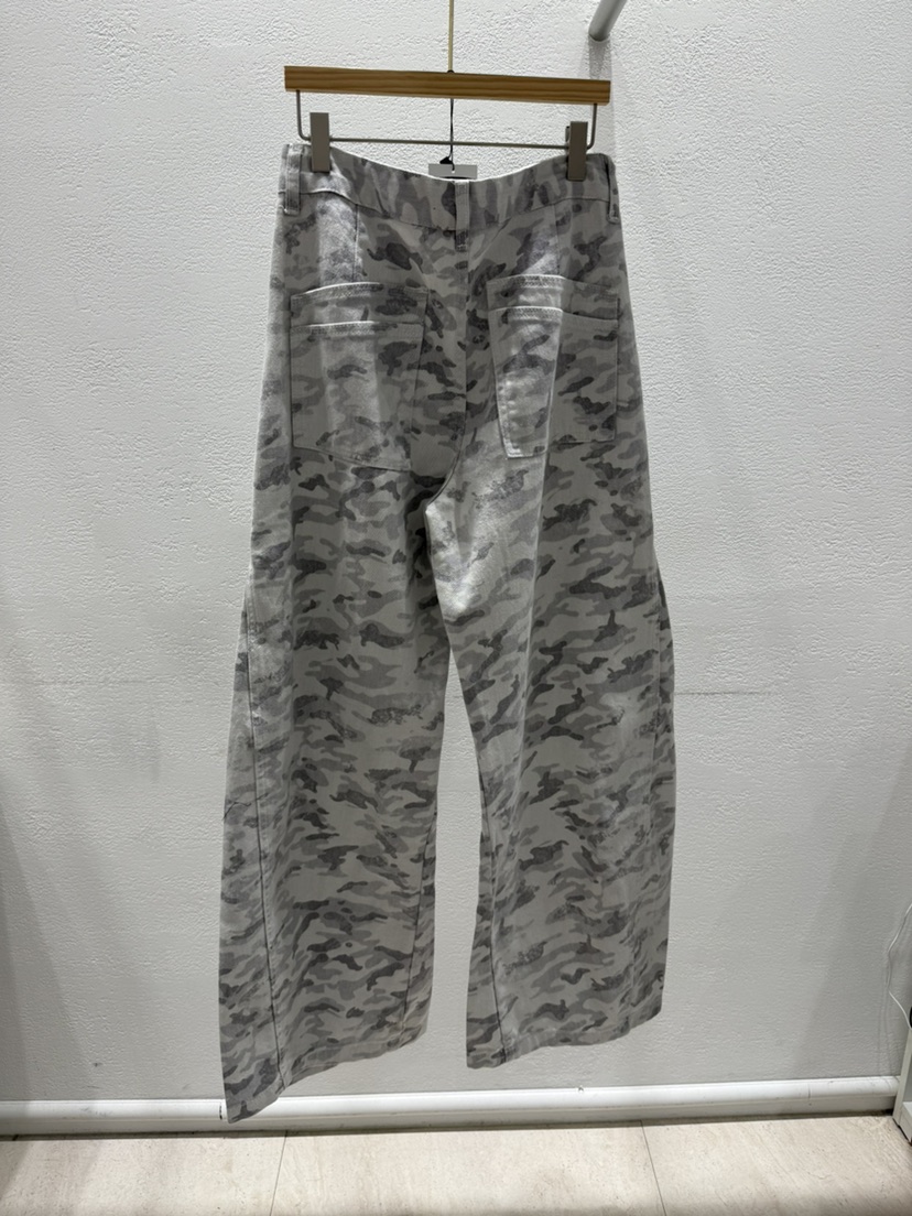 JIMMY韓國代購女士新款時尚休閑26春夏職業推薦休閑褲迷彩JIMMY/REMAKE休閑褲