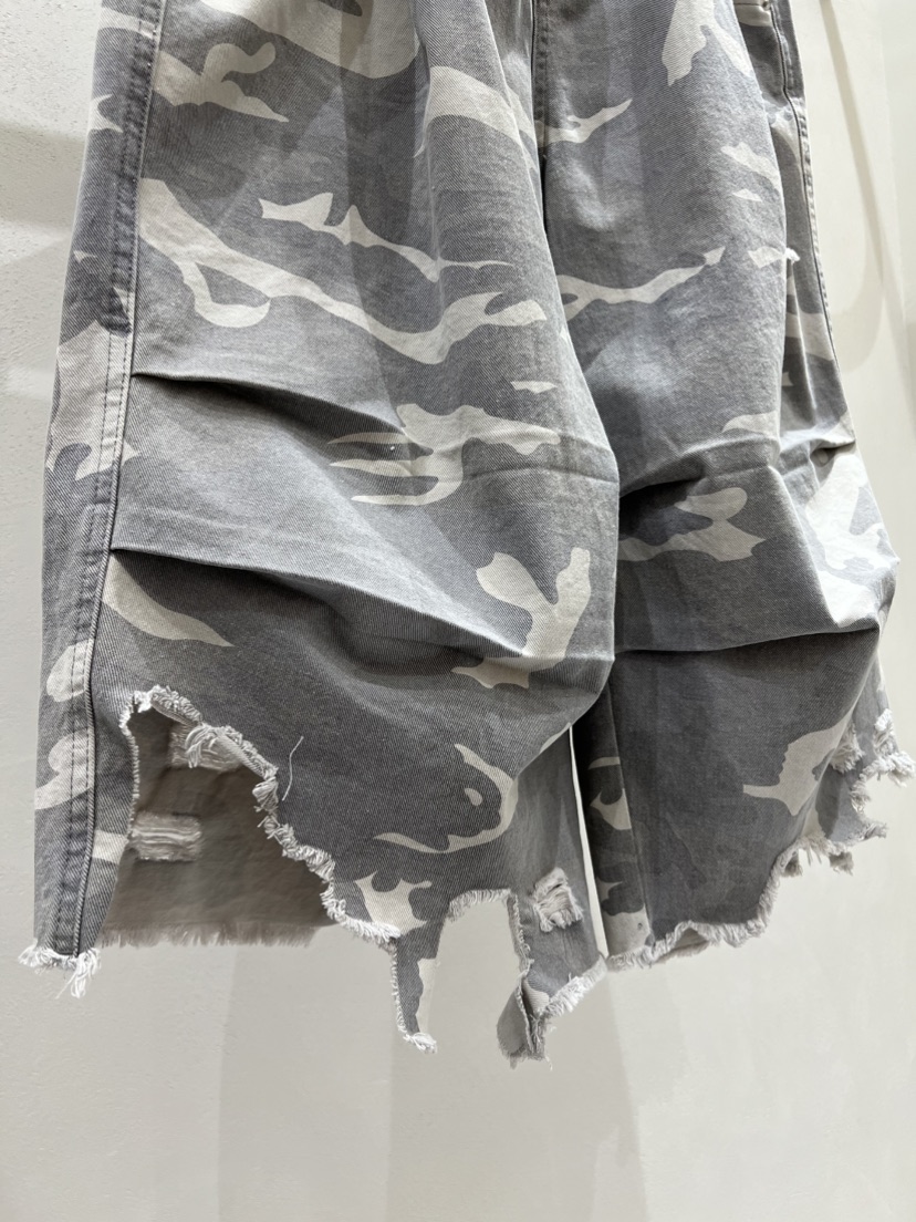 SHIRRING韓國代購女士新品推薦真品職業休閑人氣短褲迷彩SHIRRING短褲