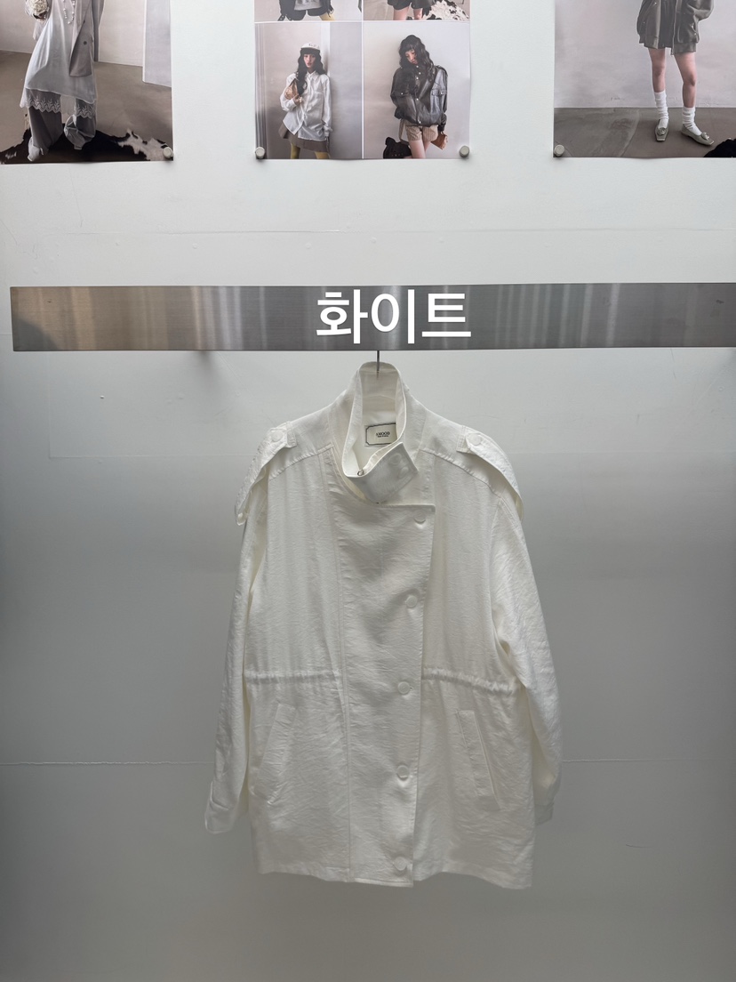 AMOOD韓國代購女裝新款推薦職業真品休閑26春夏時尚熱賣夾克AMOOD夾克圖色1