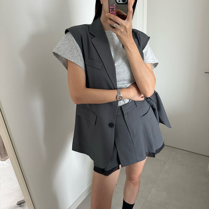 SOUIT東大門代購女裝新品時尚人氣熱賣職業26春夏裙褲雪紡SOUIT by mabel-L裙褲