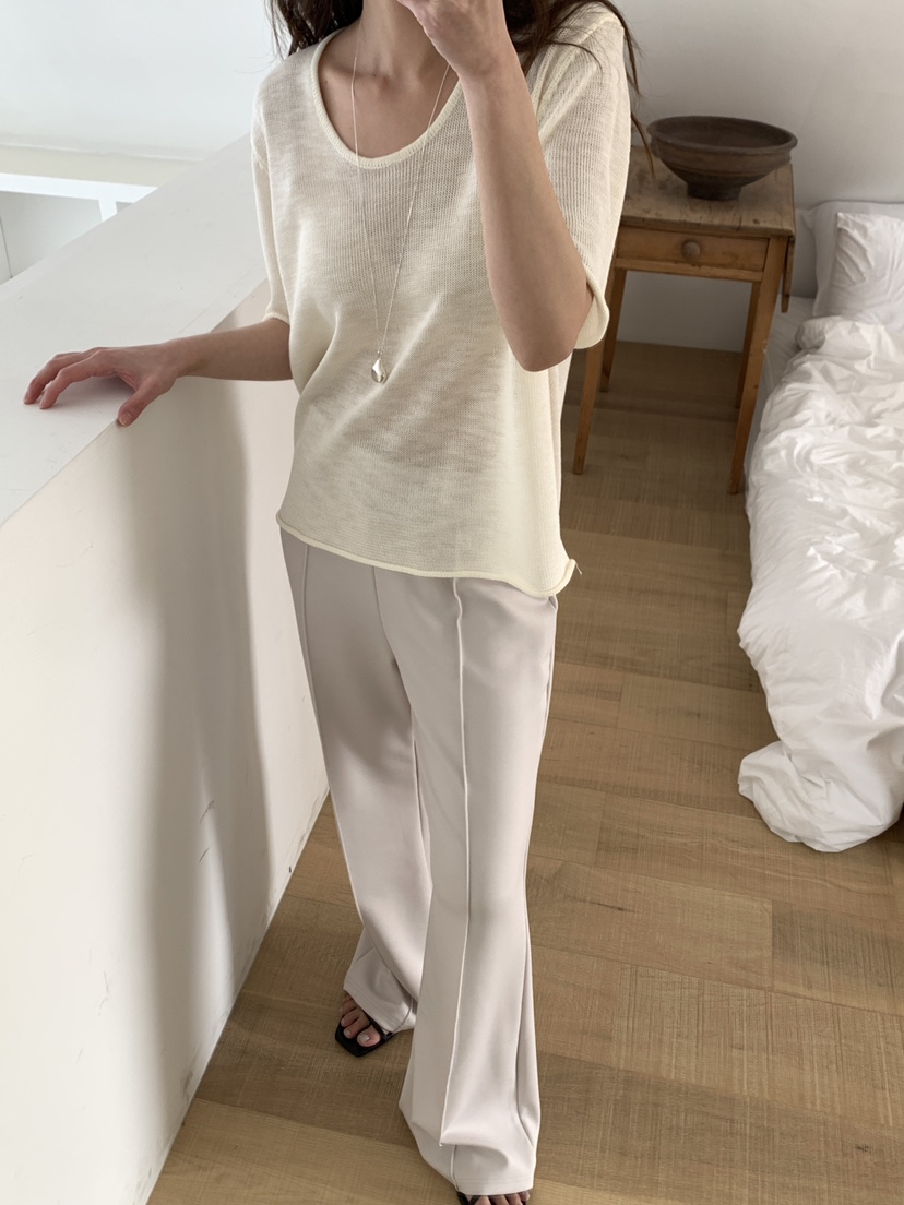 ATHEA韓國代購女士新款26春夏人氣時尚熱賣職業推薦休閑褲ATHEA休閑褲