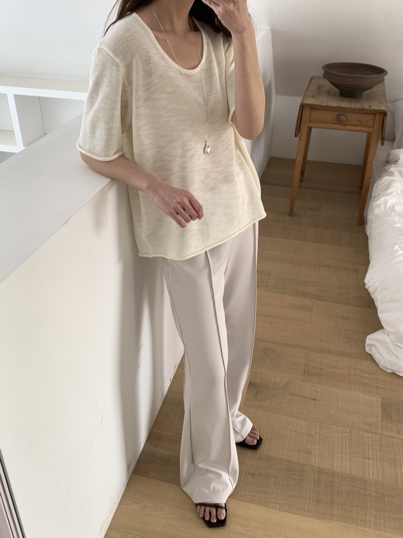 ATHEA韓國代購女士新款26春夏人氣時尚熱賣職業推薦休閑褲ATHEA休閑褲