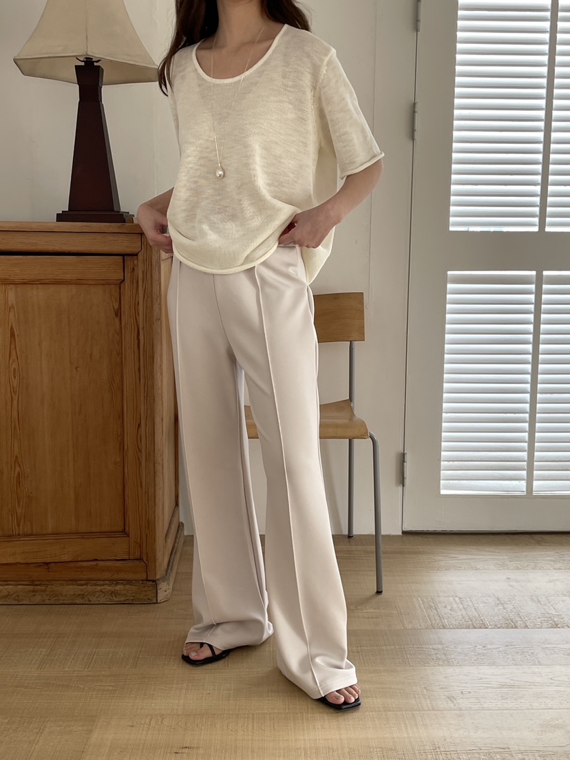 ATHEA韓國代購女士新款26春夏人氣時尚熱賣職業推薦休閑褲ATHEA休閑褲圖色2