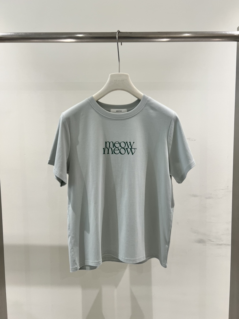 MENTOR韓國代購女裝新款26春夏時尚熱賣職業人氣休閑真品T恤MENTORT恤圖色2