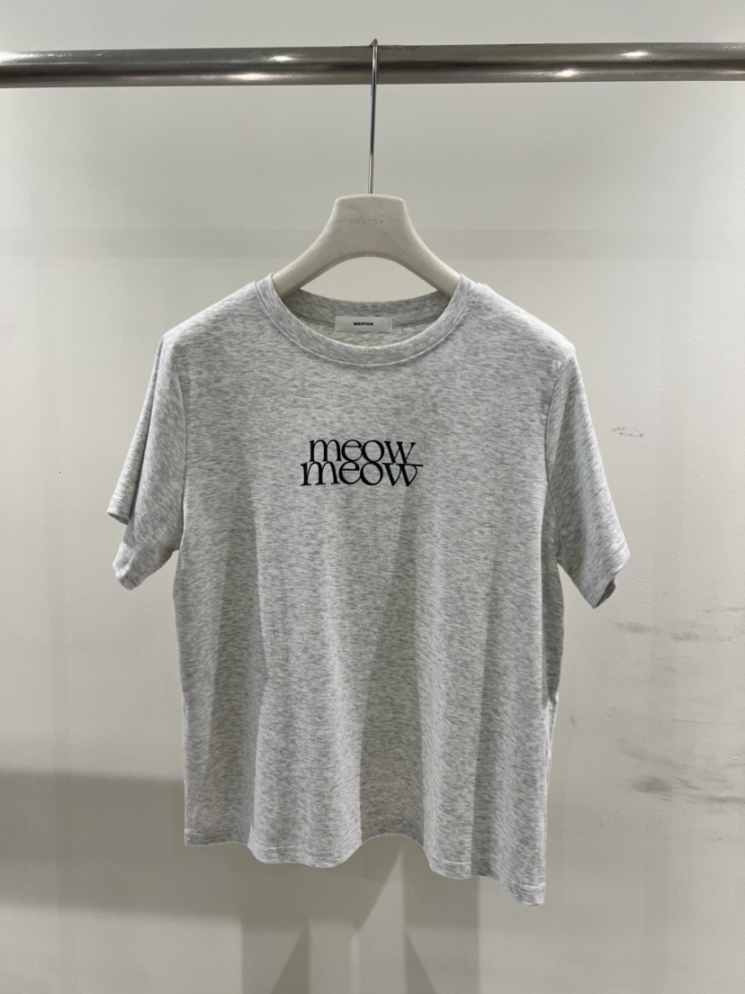 MENTOR韓國代購女裝新款26春夏時尚熱賣職業人氣休閑真品T恤MENTORT恤圖色3