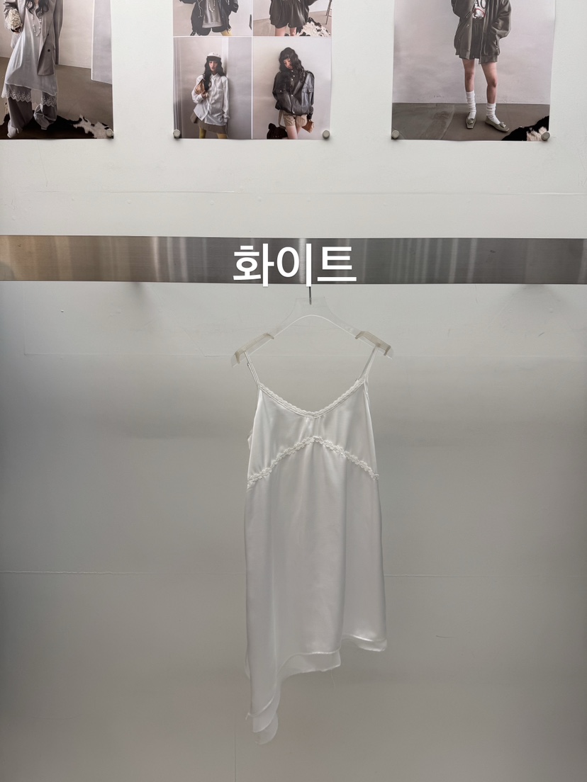 AMOOD東大門實拍女士新品休閑熱賣職業真品26春夏連衣裙不對稱AMOOD連衣裙圖色1