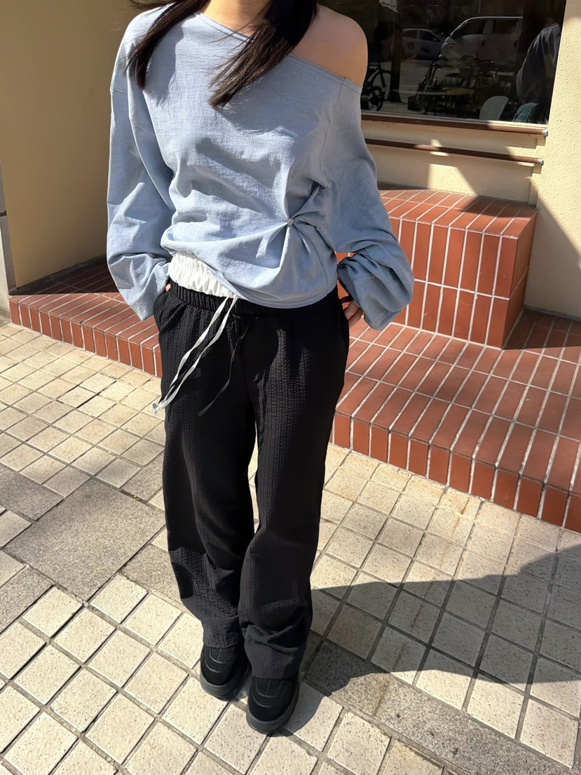 GLITTER東大門實拍女裝新款推薦休閑時尚職業熱賣人氣休閑褲GLITTER休閑褲