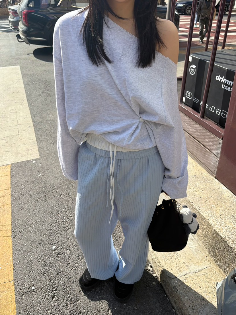 GLITTER東大門實拍女裝新款推薦休閑時尚職業熱賣人氣休閑褲GLITTER休閑褲